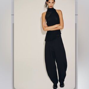 Zara high waisted ballon pants